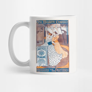 Pearline Advertisement, 1896 Mug